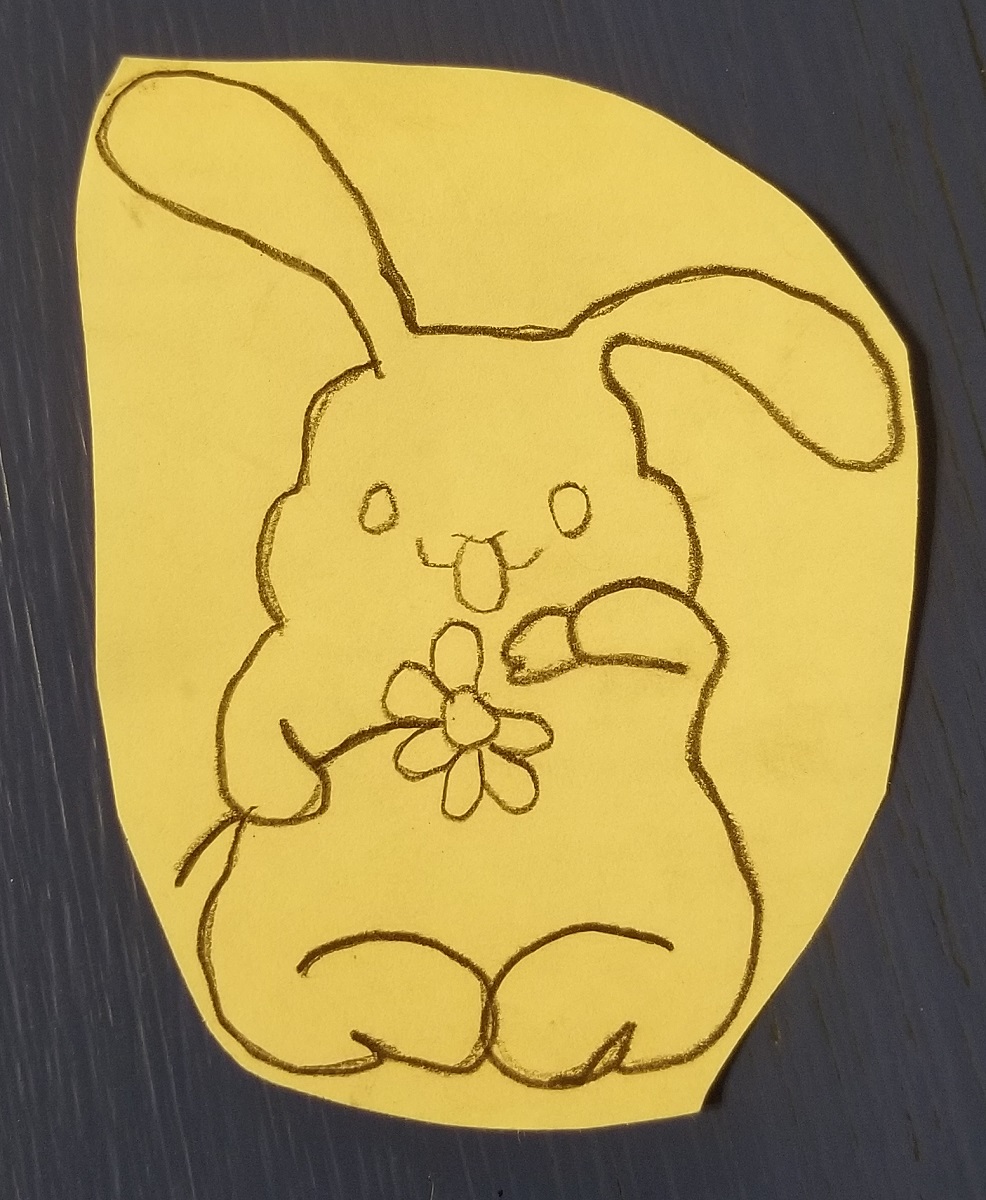 Bunny Pulled A Pedal by Lily Fernlund bunny pulled pedal